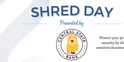 Shred Day presented by Central State Bank