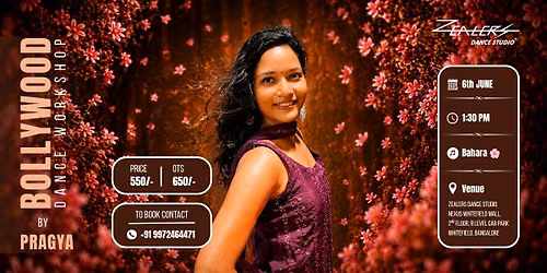 Bollywood Dance Workshop - song BAHARA by Pragya