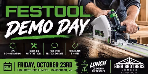 Festool Demo Day at High Brothers Lumber
