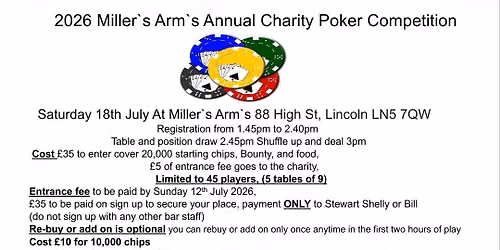 Charity Poker Night