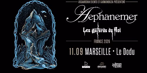 AEPHANEMER [Death Metal | France] + LES B\u00c2TARDS DU ROI \u2022 Le Dodu, Marseille