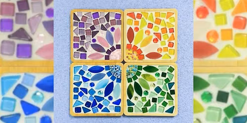 One Day Mosaics: Coasters with Amira Rogers