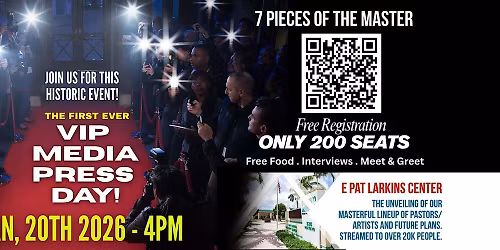 7PM  Media Press Day - You Saw fit! 7 Pieces of the Master.