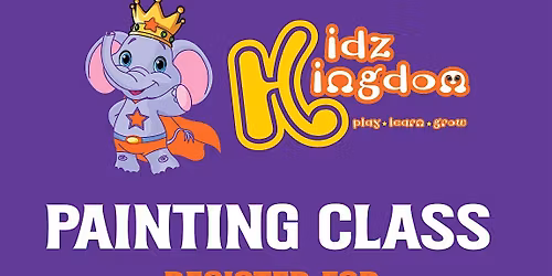 Paint Morning at Kidz Kingdom Southgate Centre