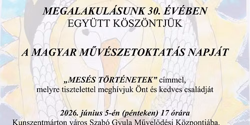 M\u0171v\u00e9szetoktat\u00e1s napja 2026