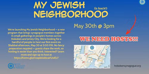 My Jewish Neighborhood! (is back!!)
