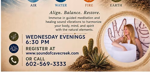 Four Elements Sound Bath and Meditation Series