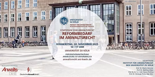 Reformbedarf im Anwaltsrecht