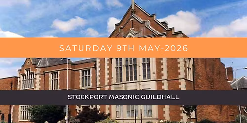 Stockport Masonic Guildhall - \u00a337pp
