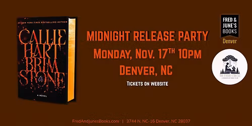 Brimstone Midnight Release Party (Denver)
