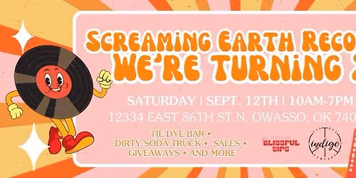 We're Turning 2! Screaming Earth Records Anniversary Sale
