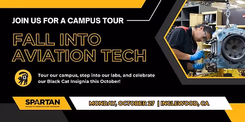 Fall Into Aviation Tech | Campus Event | Inglewood, CA | 10\/27