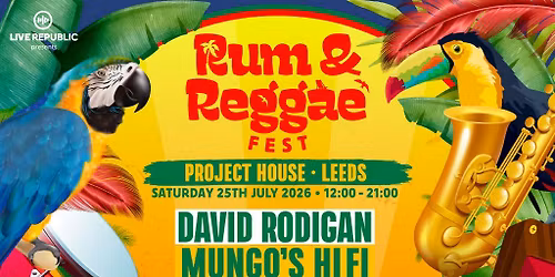 Rum & Reggae 2026 | Project House, Leeds