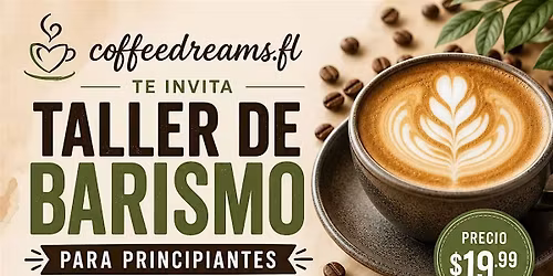 Vive la experiencia del Cafe: Taller de Barismo para Principiantes