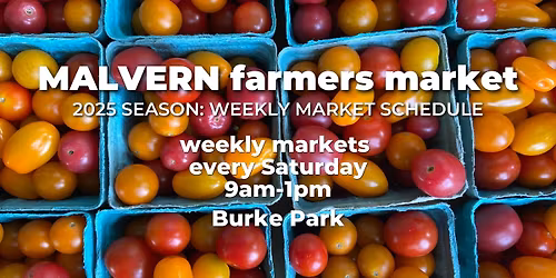 Malvern farmers market