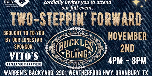 Two Steppin\u2019 Forward: Buckles & Bling! Ft. Prophets and Outlaws