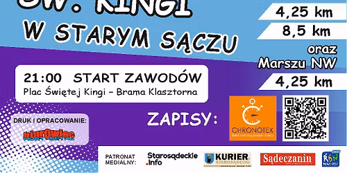 VIII Bieg Nocny \u015aw. Kingi w Starym S\u0105czu 