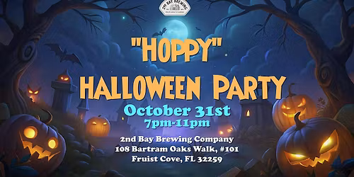"Hoppy" Halloween Party at 2nd Bay Brewing Company