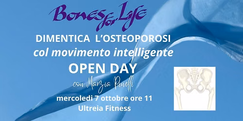 OPEN DAY - Dimentica l'osteoporosi col movimento intelligente "Bones For Life"