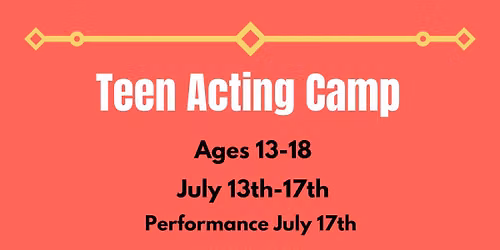 Teen Acting Camp