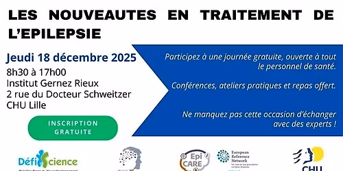8\u00e8me journ\u00e9e du Centre de R\u00e9f\u00e9rence des Epilepsies Rares