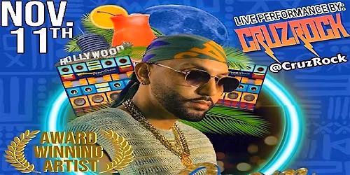 VIRGIN ISLAND's AWARD WINNING ARTIST "CRUZ ROCK" LiVE