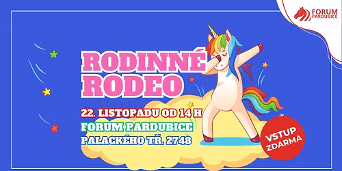 Rodinn\u00e9 rodeo ve Forum Pardubice 
