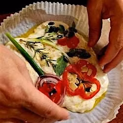Focaccia Decorating