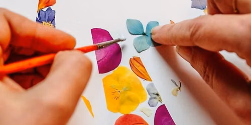 Atelier cr\u00e9ation d'herbier en fleurs d'Auvergne
