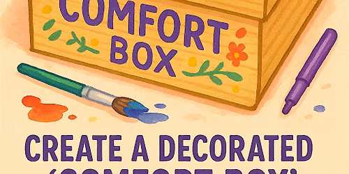 Creating Comfort - Craft Workshop