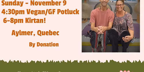 Kirtan and Potluck with Andrew and Rebecca