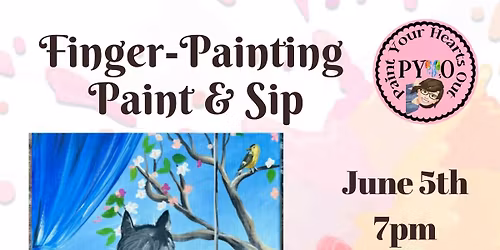 Finger-Paint & Sip Night