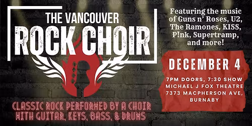 The Vancouver Rock Choir