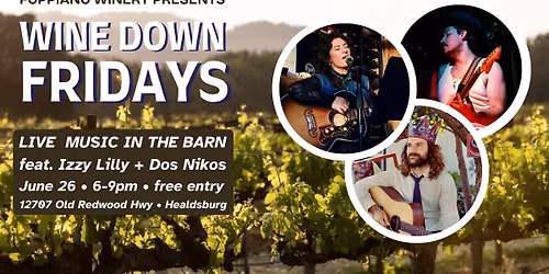 Izzy Lilly x Finding Nicco x Nicco Weisskoff at Foppiano Winery