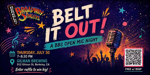 Belt It Out! A BBS Open Mic Night