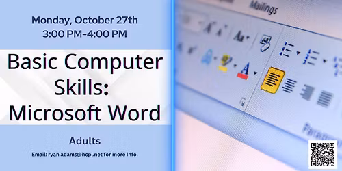 Basic Computer Skills: Microsoft Word