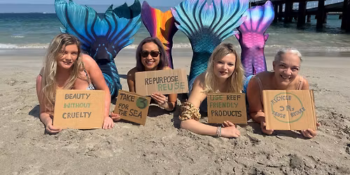 Mermaids Beach cleanup and Mermaids Swim \ud83d\udc9a\ud83c\udf0a\ud83d\udc2c