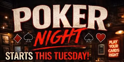 Poker Night - with Redtooth Poker