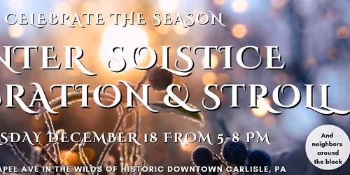 Earth's Annual Winter Solstice Celebration Begins