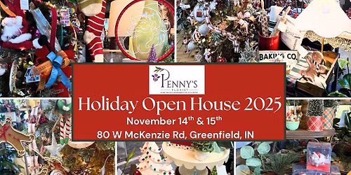 Holiday Open House at Penny's Florist!