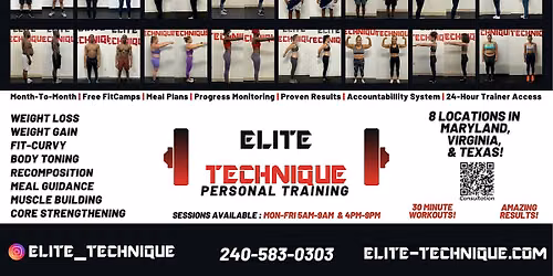HANOVER, MD ELITE TECHNIQUE FIT CAMP