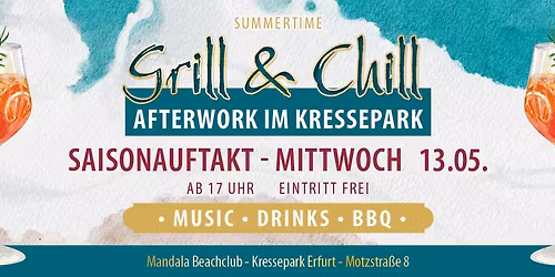 13.5. - Saisonauftakt - Afterwork im Kressepark 