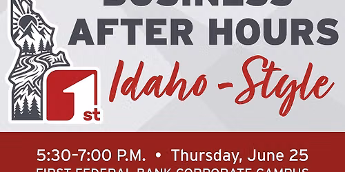 Business After Hours Sponsored by First Federal Bank