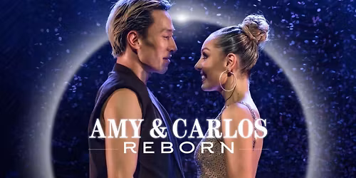 Amy Dowden and Carlos Gu at New Theatre Cardiff