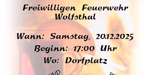 Punschstand der Feuerwehr Wolfsthal