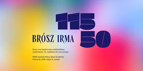 Br\u00f3sz Irma fest\u0151m\u0171v\u00e9sz eml\u00e9kki\u00e1ll\u00edt\u00e1sa