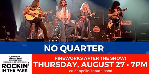 ROCKIN IN THE PARK - NO QUARTER