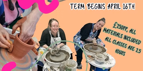 Thursday PM pottery classes 