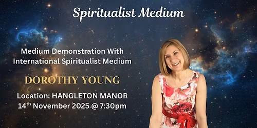 An evening with International Medium Dorothy Young