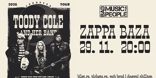 Toody Cole and her Band u Beogradu